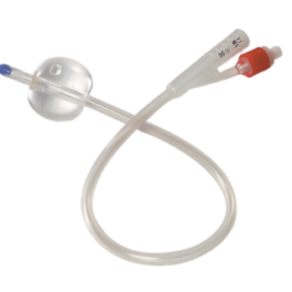 2 WAY SILICON FOLLEY CATHETER – SIZE 12, 14, 16, 18, 20 FR